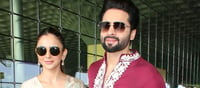 Jackky Bhagnani Shields Wife Rakul Preet Singh As Fans Come Close